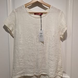 Pyne & Smith Blouse No. 14 in Cloud White